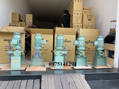 Bơm Định Lượng Hóa Chất Nikkiso AHA 31 PVC