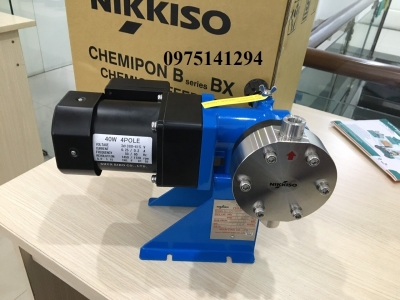 Bơm Định Lượng Hóa Chất Nikkiso BX05 PVC