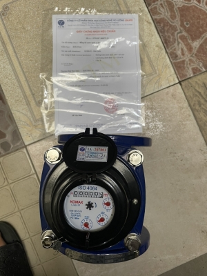 Đồng Hồ Đo Nước Komax DN80
