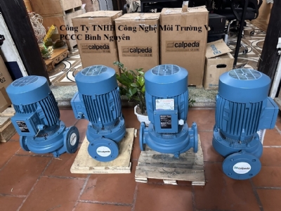 Bơm Ly Tâm Trục Đứng Inline Calpeda NR 50/200D/B